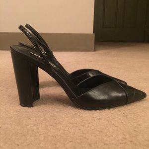 Mango Black Heels
